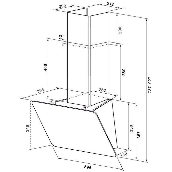 Схема с размерами
