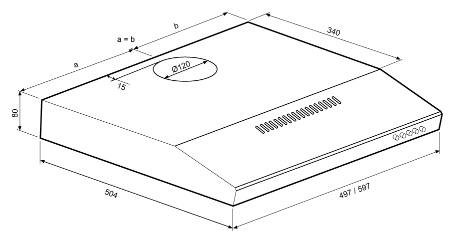 Схема с размерами