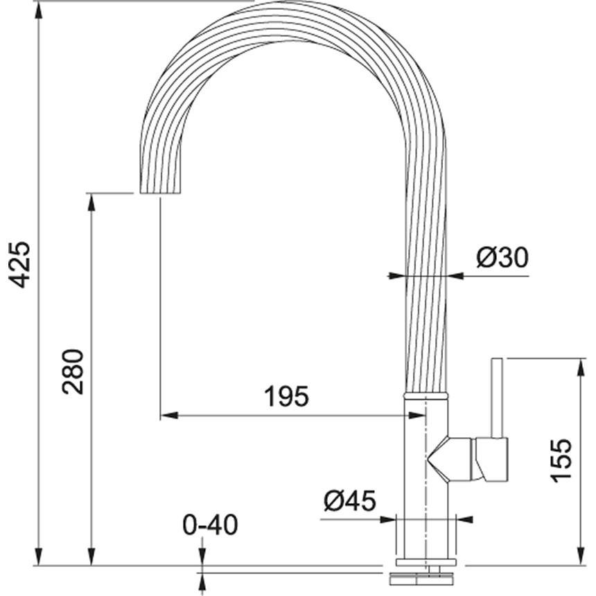 Схема с размерами
