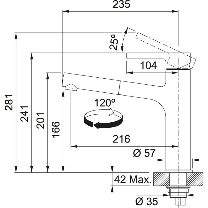 Схема с размерами