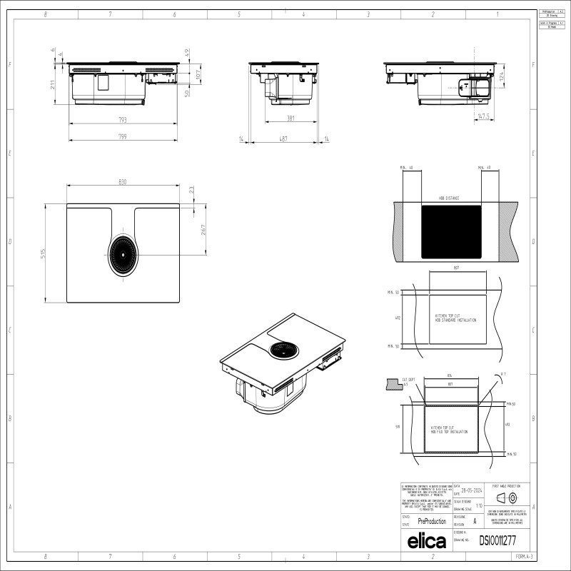 Схема с размерами