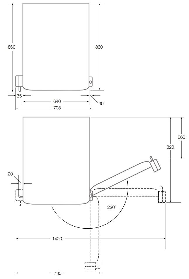 Схема с размерами Схема с размерами