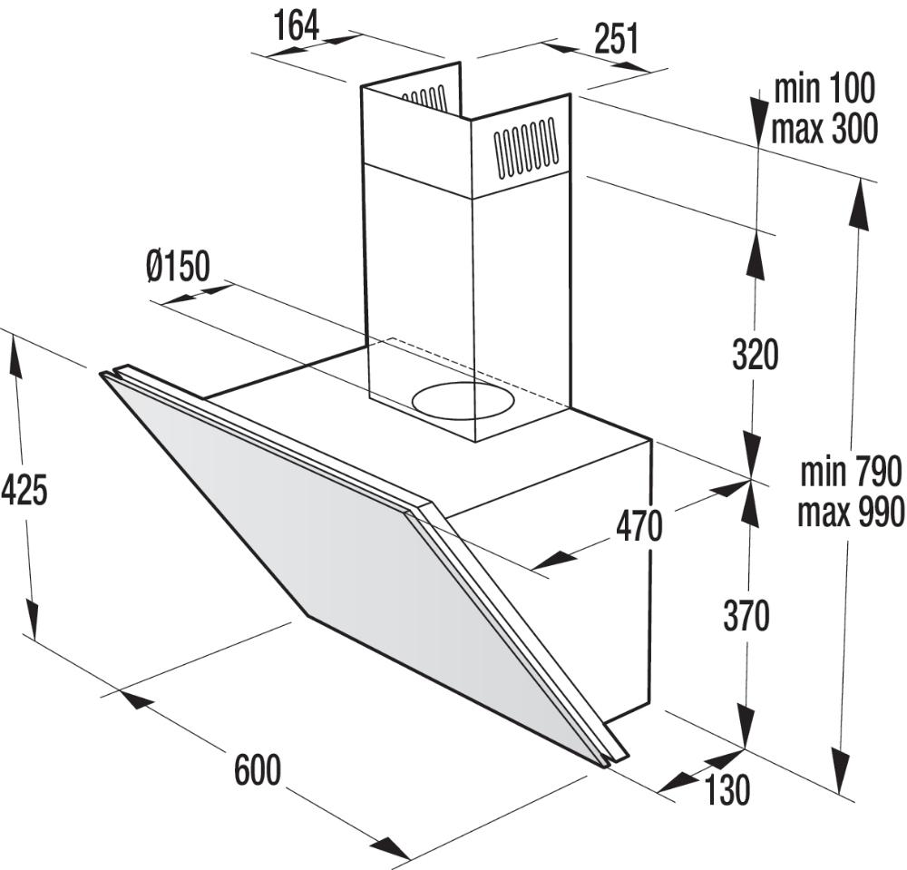 Схема с размерами