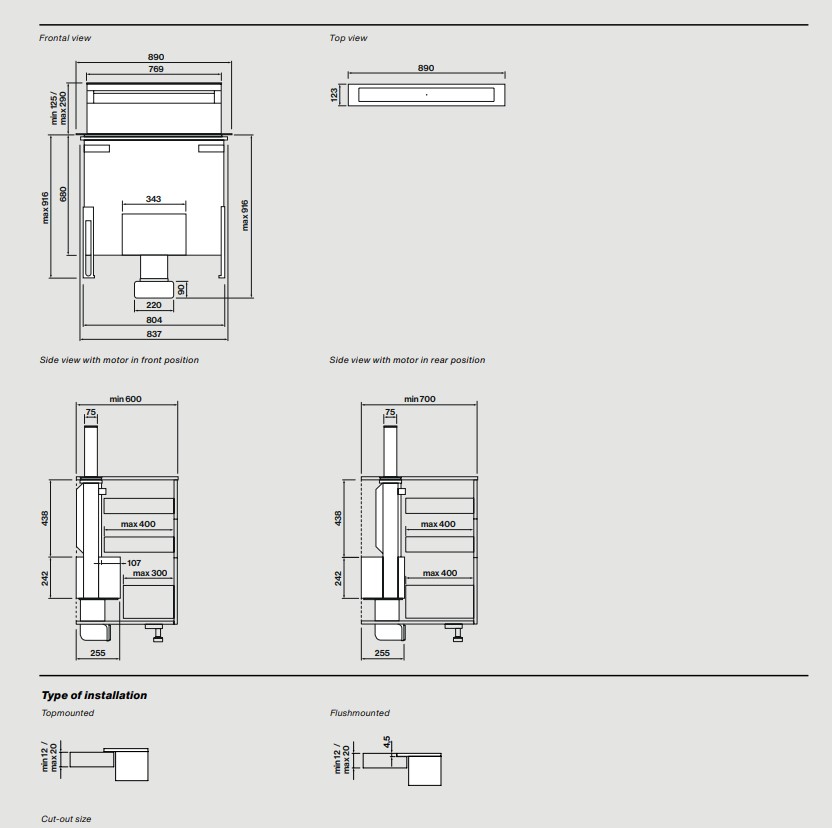 Схема с размерами Схема с размерами