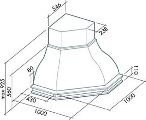 Схема с размерами