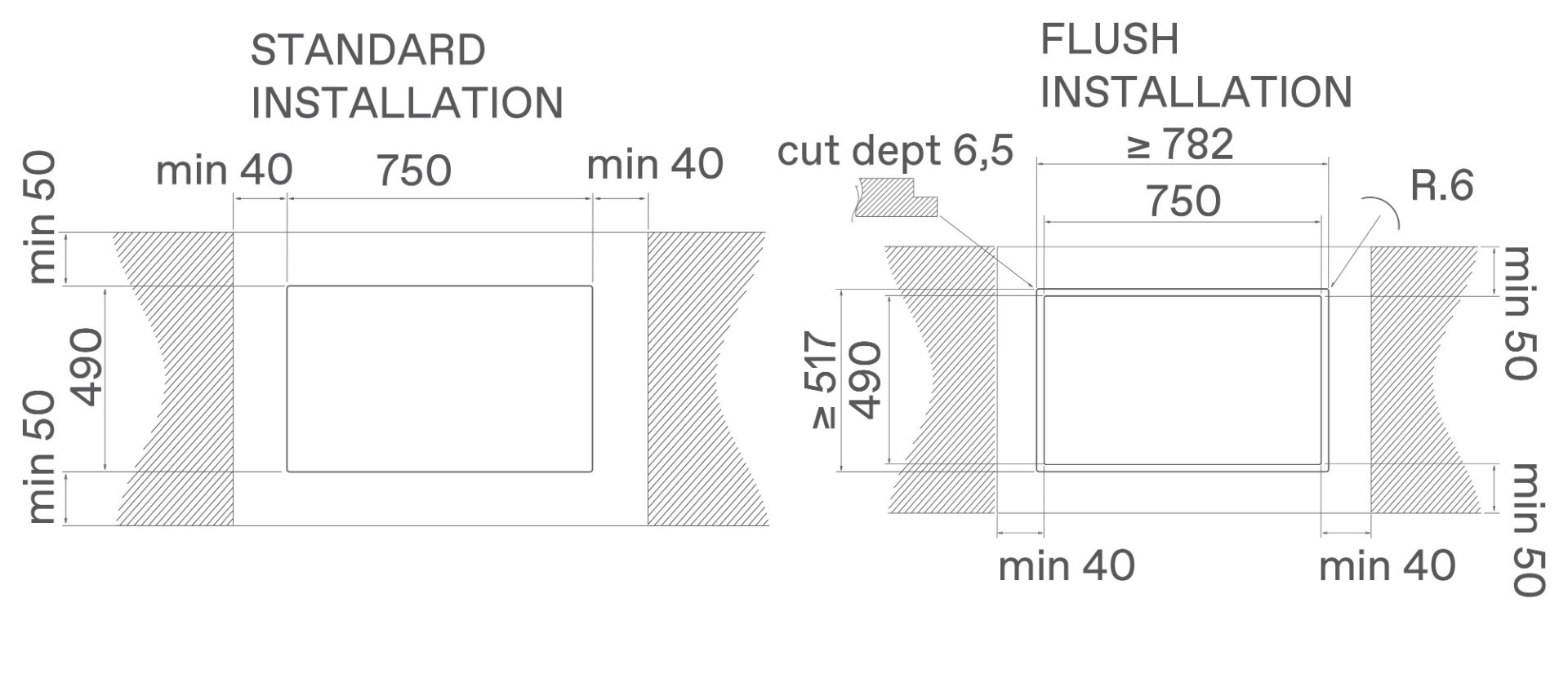 Схема с размерами