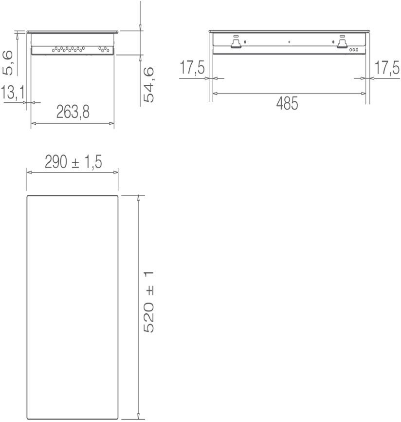 Схема с размерами