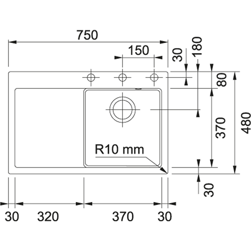 Схема с размерами