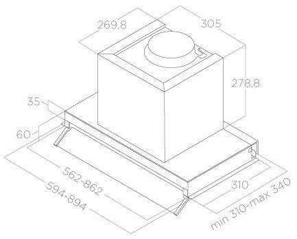 Схема с размерами