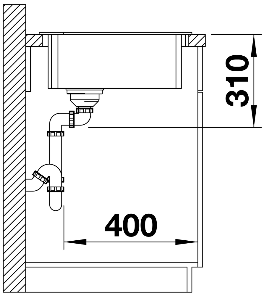 Схема с размерами