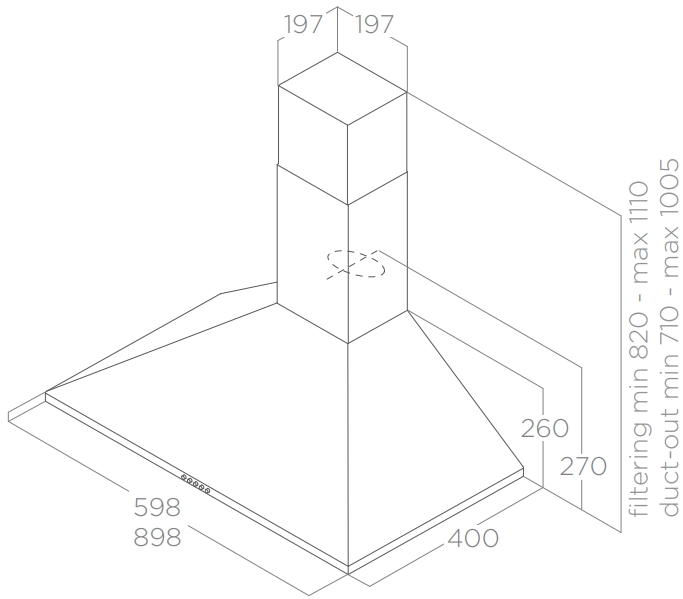 Схема с размерами