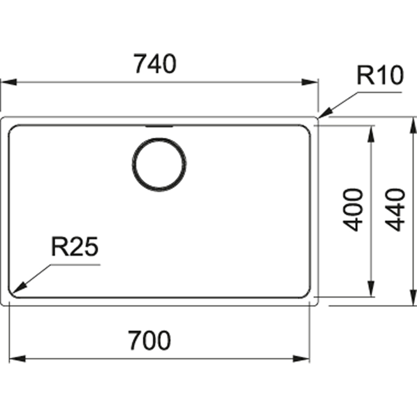Схема с размерами