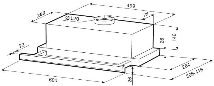 Схема с размерами