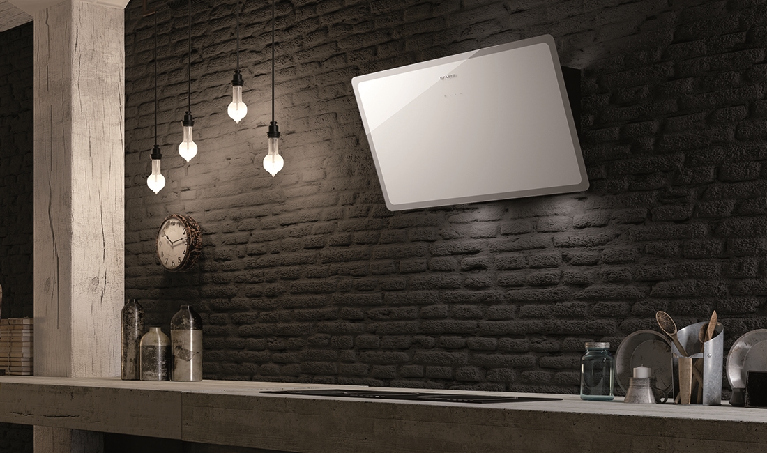 Как повесить наклонную вытяжку Faber над плитой