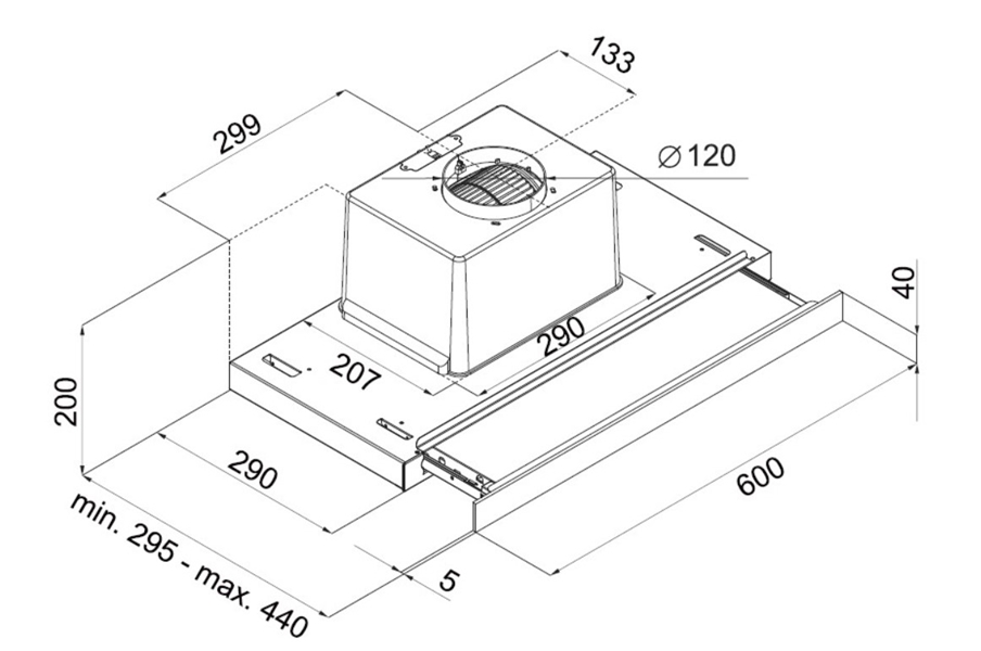 Как установить вытяжку Maunfeld