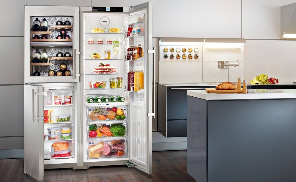 Как перевесить дверь холодильника Liebherr 