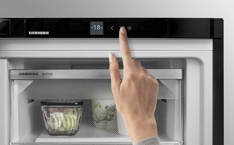  Как выставить температуру в холодильнике Liebherr