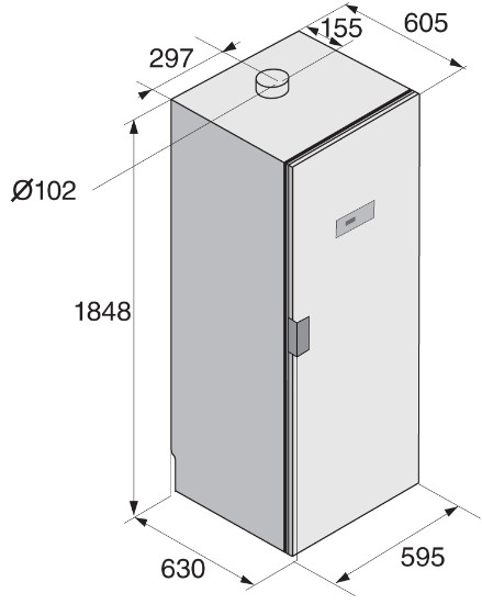 Размеры сушильных машин Размеры сушильных машин
