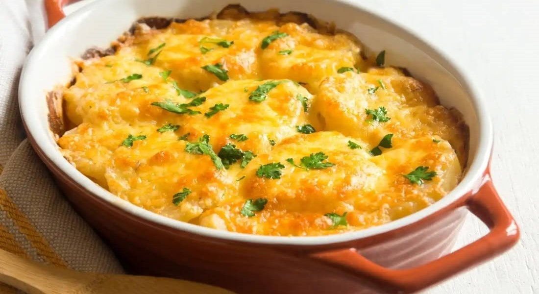 Картофель под сыром