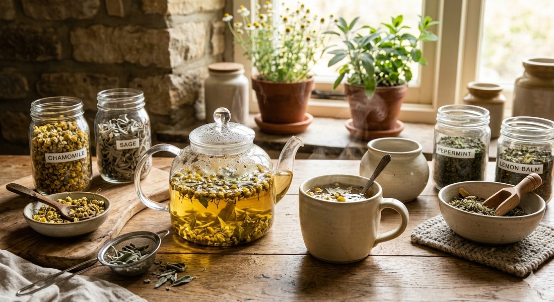 Травяной отвар для удаления запаха Травяной отвар для удаления запаха