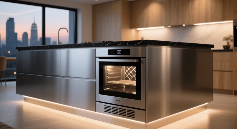 Как установить духовой шкаф 