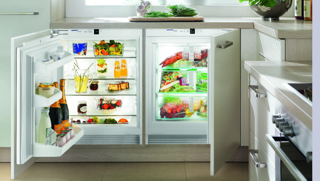 Встроенные морозильные камеры