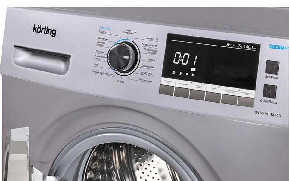 Обзор стиральных машин Korting Обзор стиральных машин Korting