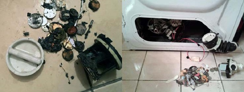 Ошибка F21 в стиральной машине Bosch 