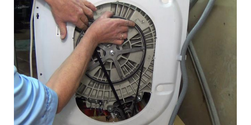 Как установить ремень на стиральную машину Как установить ремень на стиральную машину