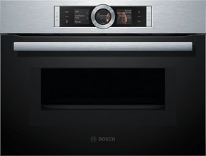 Компактный духовой шкаф Bosch CMG676BS1 фото