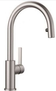 Смеситель Blanco CANDOR-S полированная нержавеющая сталь фото