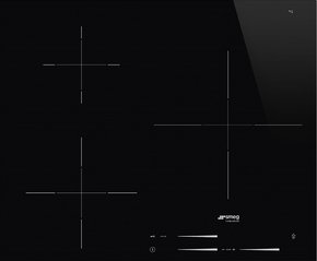 Индукционная варочная панель Smeg SI7633B фото