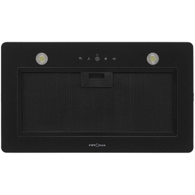 Встраиваемая вытяжка KRONA SVEN 600 black SGC RL (preview 3)