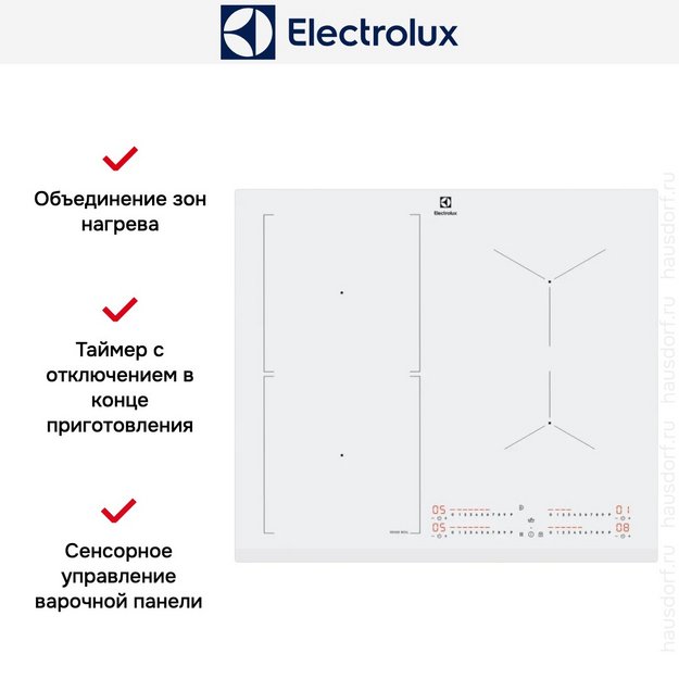 Варочная панель Electrolux CIS62450FW (preview 2)