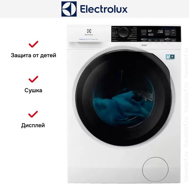 Стирально-сушильная машина Electrolux EW7W2682E (preview 5)
