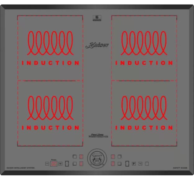 Индукционная варочная поверхность Kaiser KCT 6745 FI AD (preview 3)