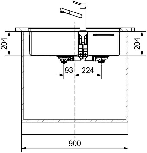 Мойка Franke BWX 120-41-27 сталь (фото 5) Мойка Franke BWX 120-41-27 сталь (preview 5)