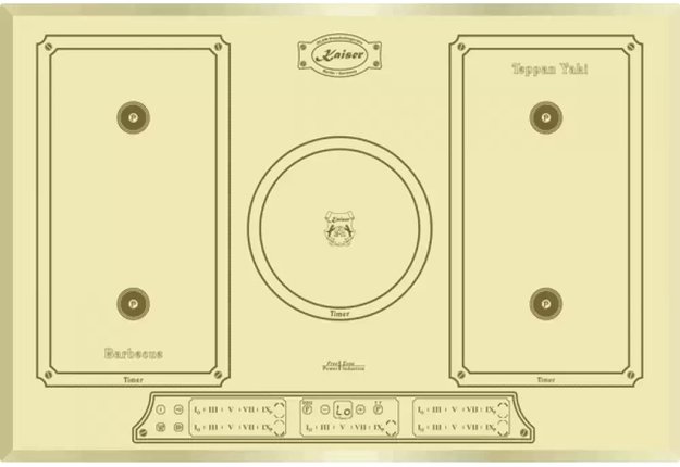 Индукционная варочная поверхность Kaiser KCT 7797 FI ElfEm (preview 1)