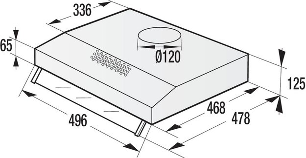 Вытяжка Gorenje WHU 529 EW/M (preview 5)