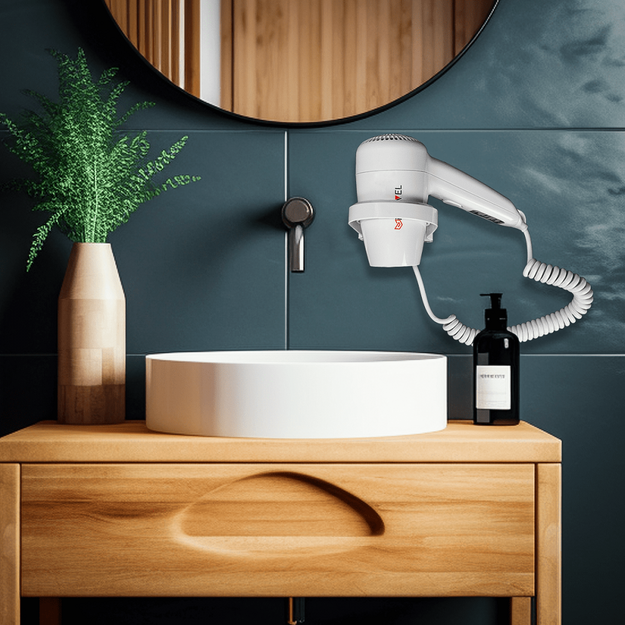 Настенный фен Meyvel MF3-1300 (Белый) (preview 6)