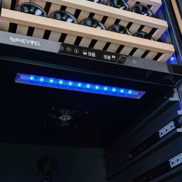 Винный шкаф Meyvel MV99PRO-KBT2 (Натуральный бук) (preview 14)