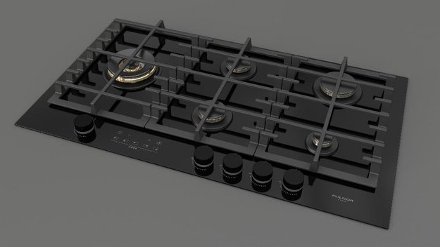 Варочная панель Fulgor Milano FCLH 905 G T WK BK (preview 4)