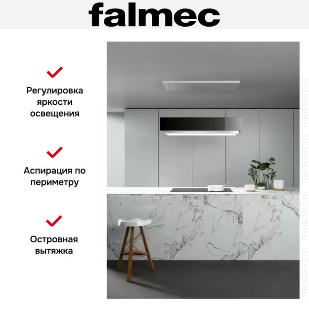 Вытяжка Falmec CIRCLE.TECH Levante 120 ISOLA black (600) (preview 5)