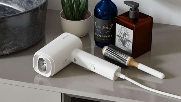 Фен для волос Meyvel MF8-1600 (Белый) (preview 2)