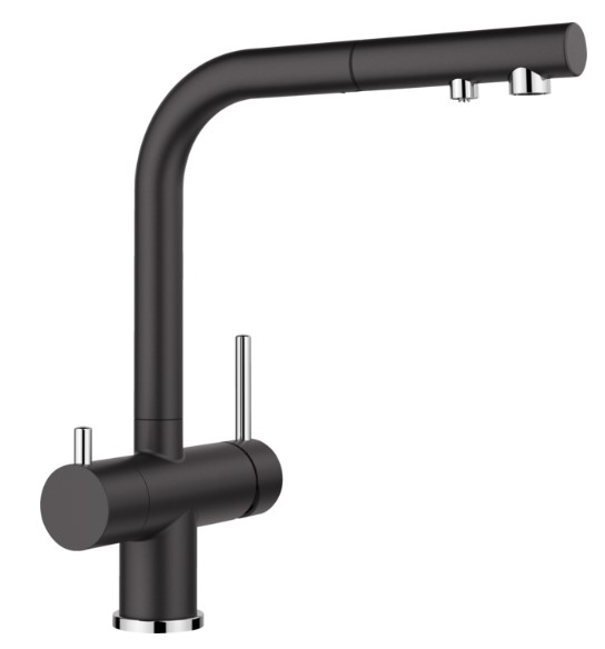 Смеситель Blanco FONTAS-S II 526158 Silgranit черный (preview 1)