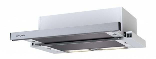 Встраиваемая вытяжка KRONA KAMILLA 600 INOX ( 2 мотора) (preview 1)
