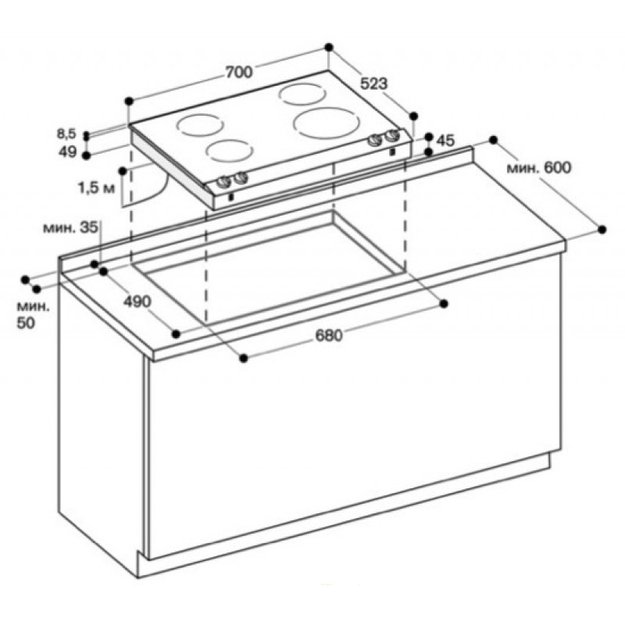 Варочная панель Gaggenau VI 270-134 (preview 3)