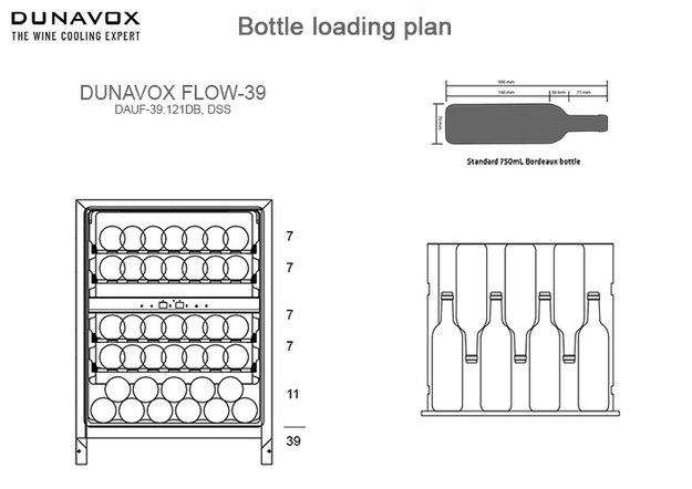 Встраиваемый винный шкаф Dunavox DAUF-39.121DC (preview 1)