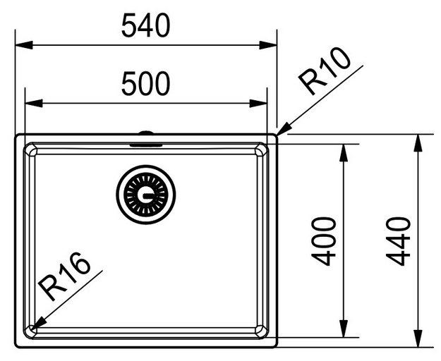 Мойка Franke FEX 210-50 сталь (preview 4)