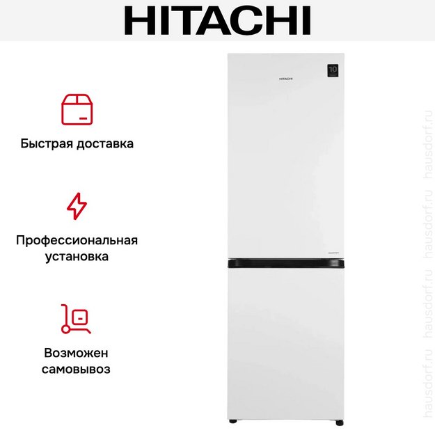 Холодильник Hitachi R-B 410 PUC6 PWH (preview 20)